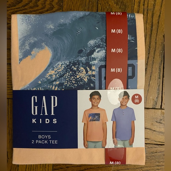 GAP KIds Boys’ 2-pack Tee - Picture 1 of 2